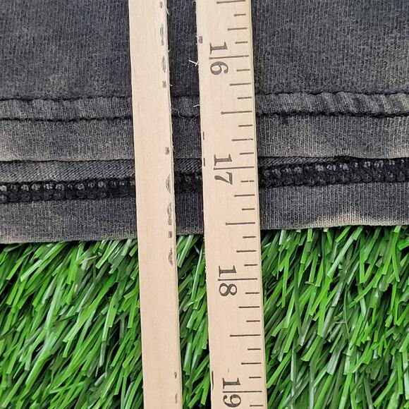 Vintage ACDC Crop-Top Shirt Womens XS 16x17 Faded Y2K - Picture 7 of 12